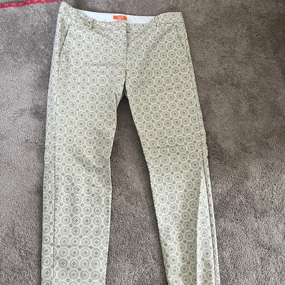 JOE FRESH PANTS. Size‎ 12. Medallion Print Cotton/Spandex.